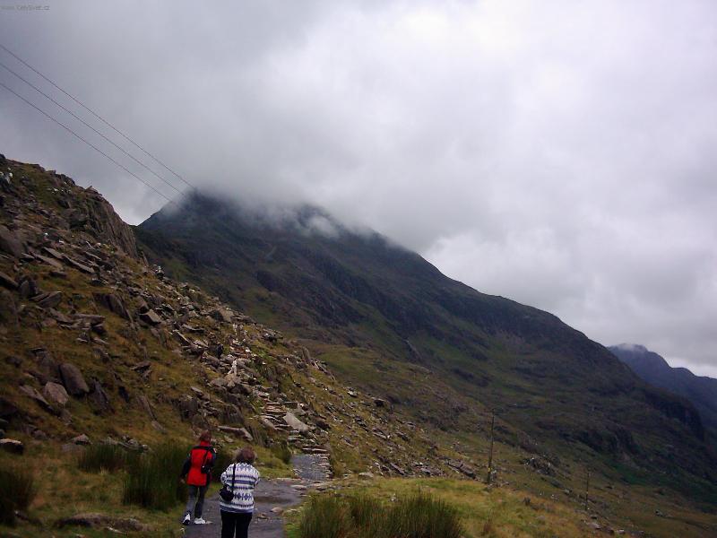 Foto: Hora Snowdon-kope�ek na dosak ruky