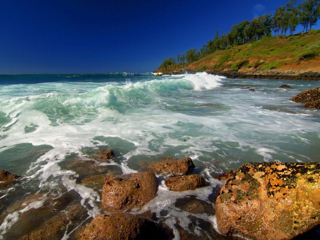 Foto: Kealia Shoreline, Kauai, Hawaii