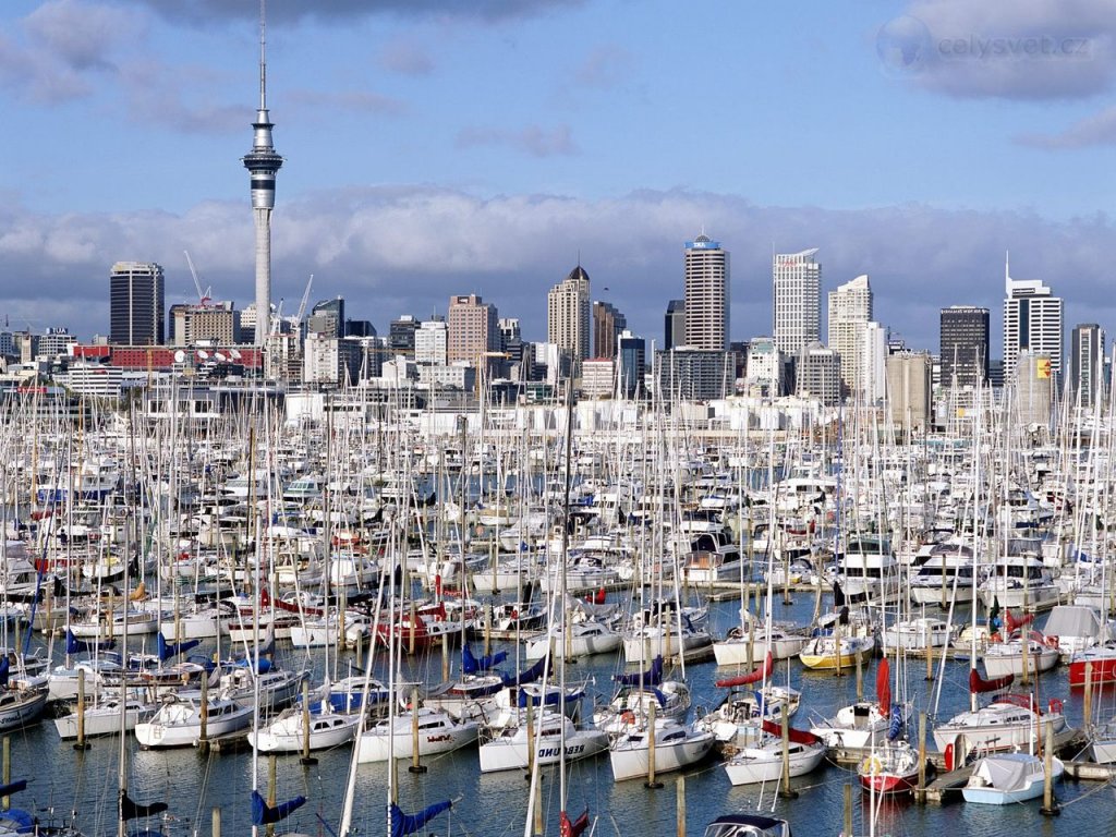 Foto: Westhaven Marina, Auckland, North Island, New Zealand