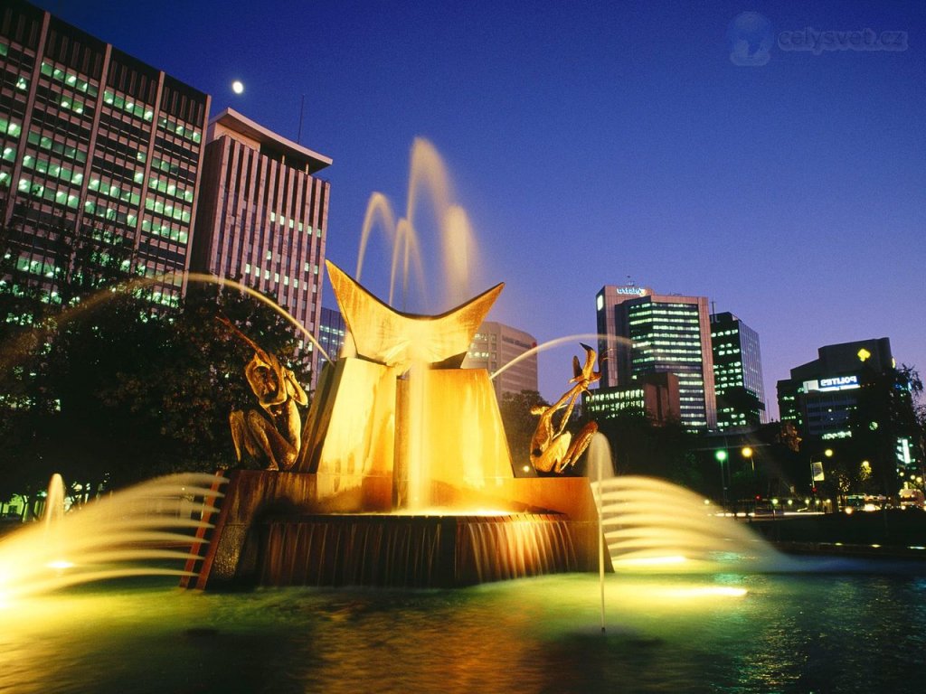 Foto: Victoria Square Fountain, Adelaide, Australia