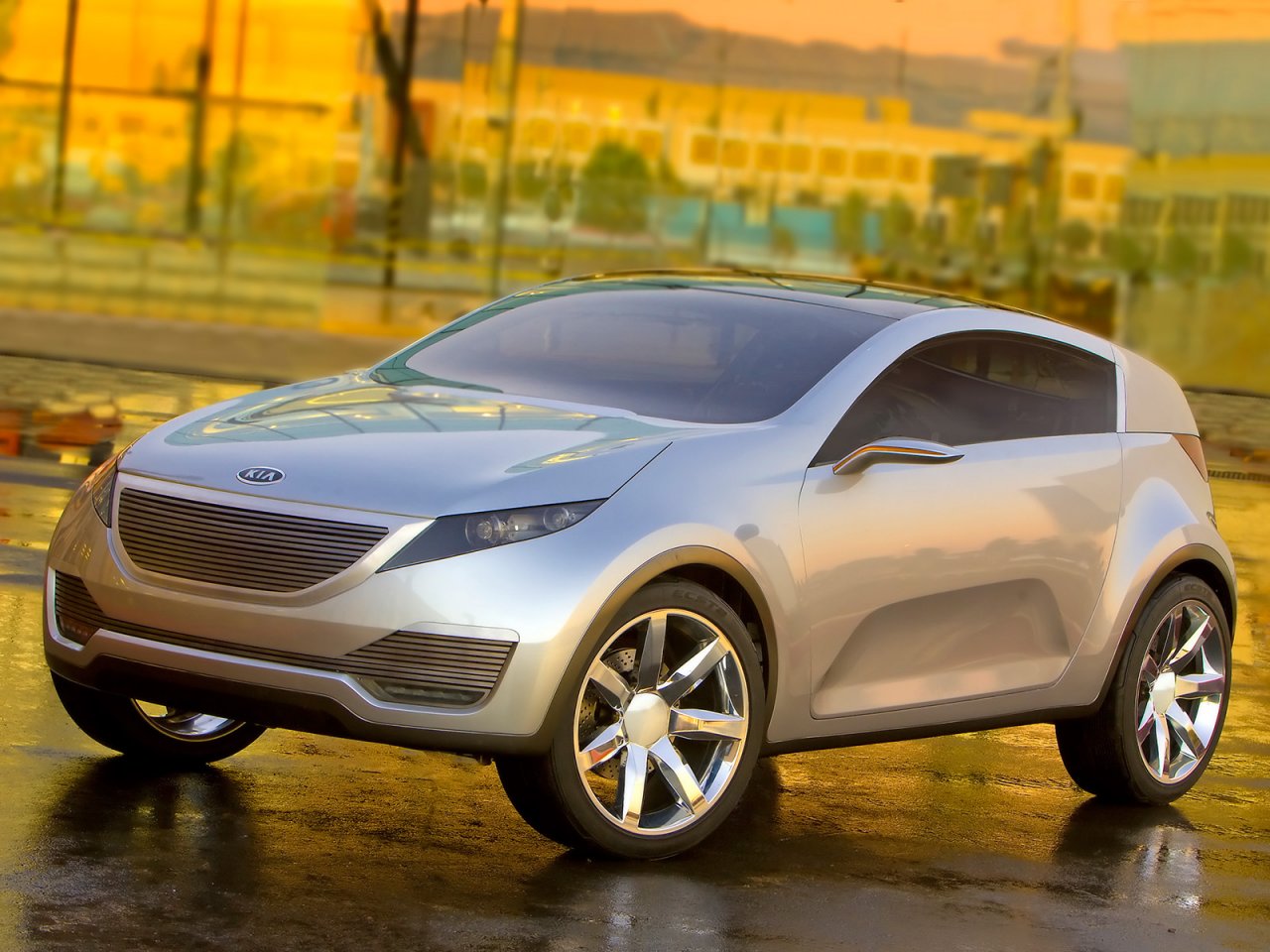 Foto: Kia Kue Concept Front Angle (2007)