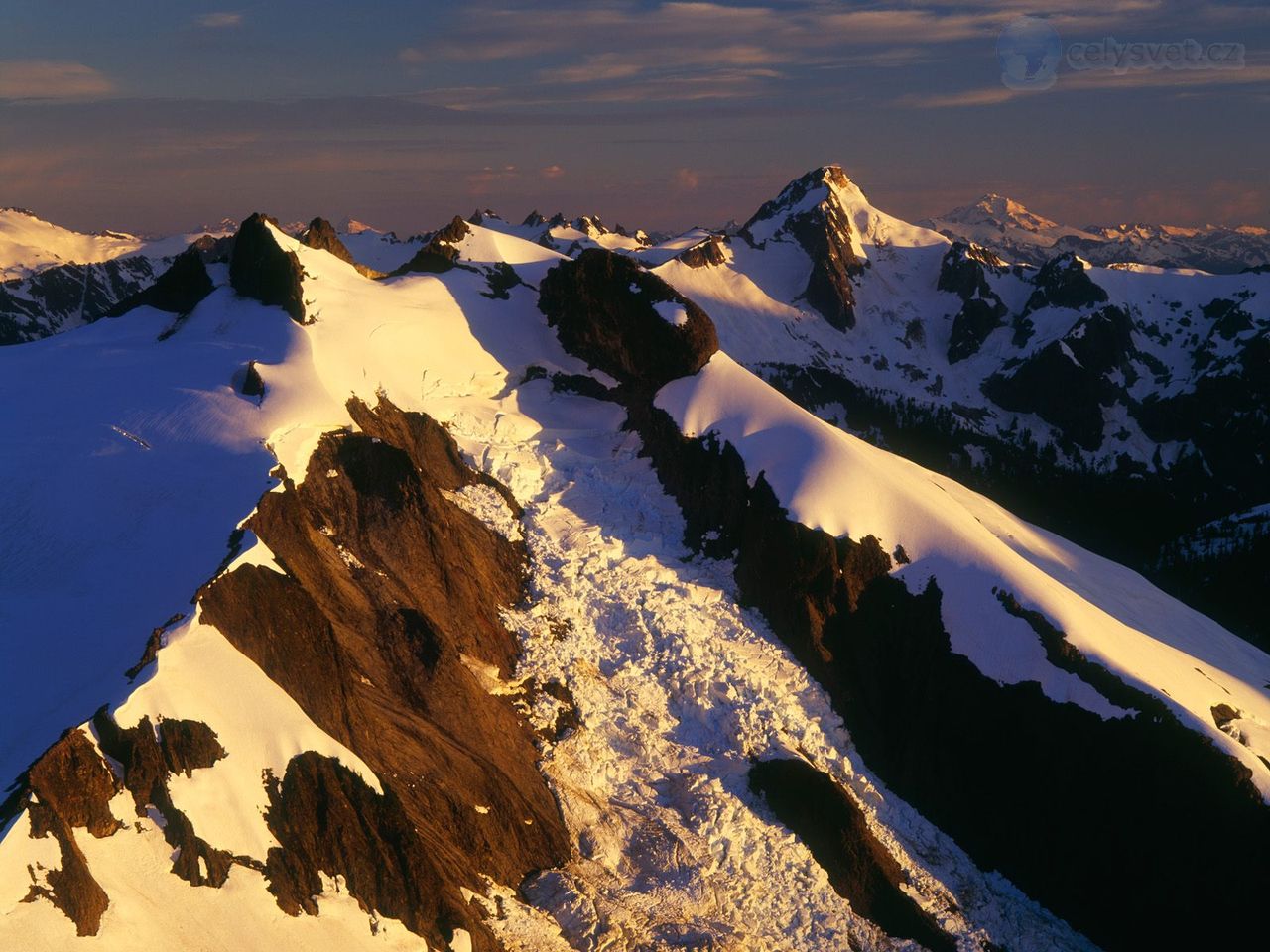 Foto: Icy Peak, North Cascades, Washington