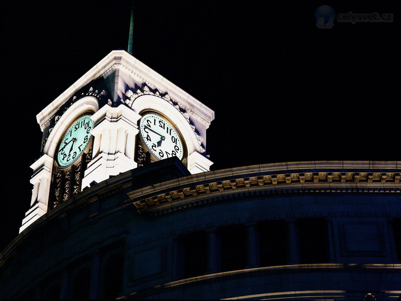 Foto: Roof Clock, Wako Department Store, Tokyo, Japan