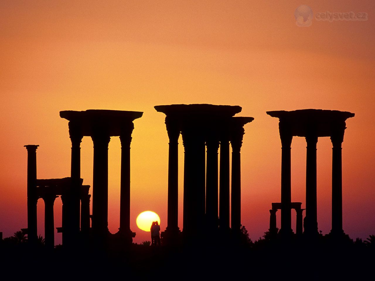 Foto: Tetrapylon, Palmyra, Syria