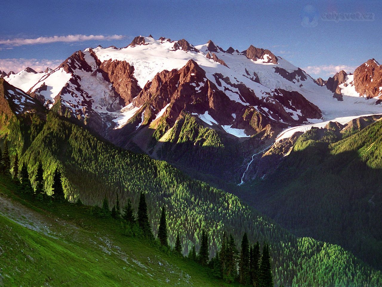 Foto: Throne Of Ice, Mount Olympus, Olympic National Park, Washington