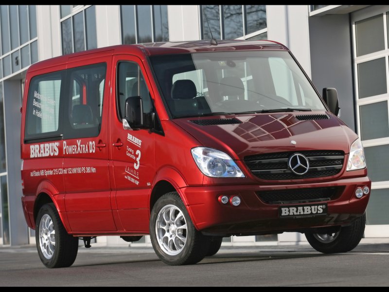 Foto: Brabus Mercedes Benz Sprinter Front Angle (2007)