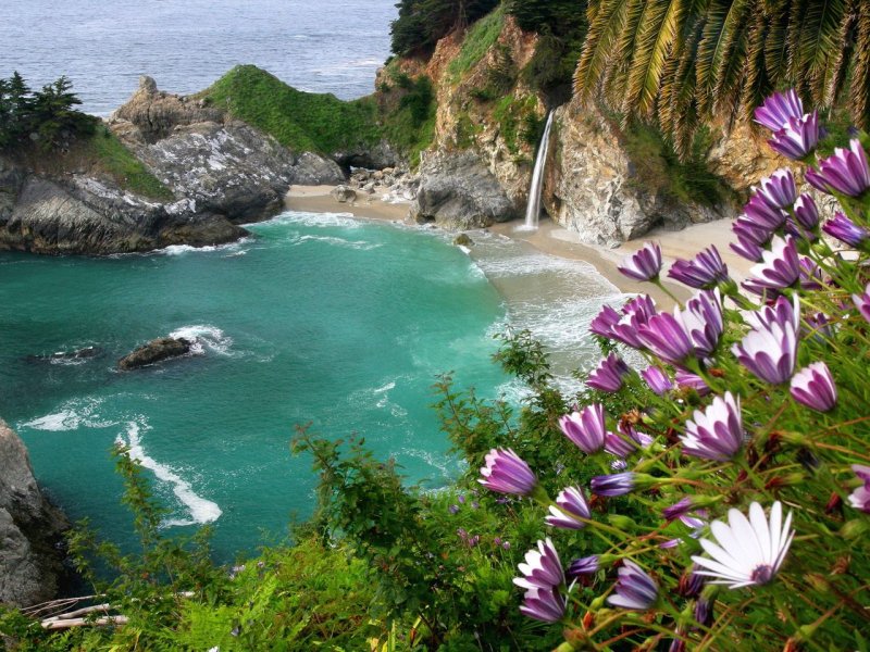 Foto: Mcway Falls, Julia Pfeiffer Burns State Park, Near Big Sur, California