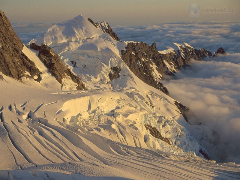 Foto: Balfour Glacier, Westland National Park, South Island, New Zealand