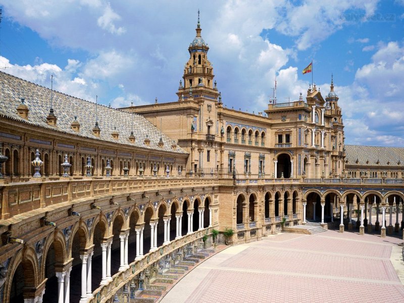 Foto: Plaza De Espana, Seville, Spain